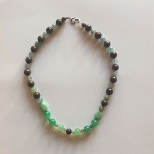 Banana Republic Jade Beaded Necklace - Lovely